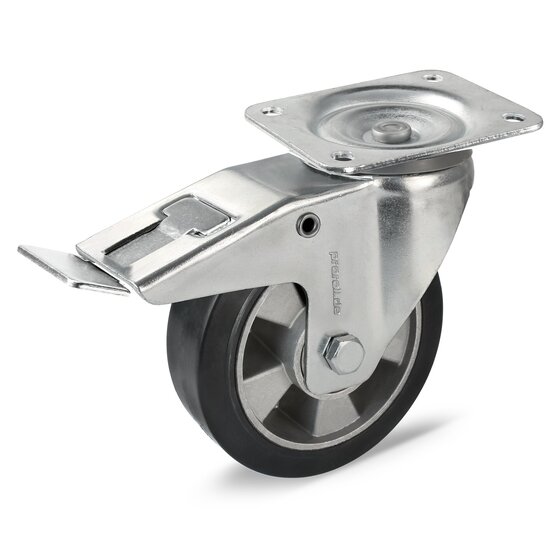 Transportlenkrolle 125/40 mm, verzinkt