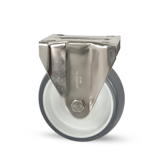 Edelstahl - Transportbockrolle 160/38 mm