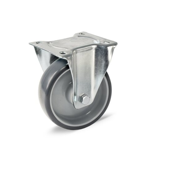 Transportbockrolle 150/45 mm, verzinkt